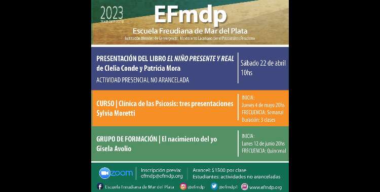 EFmdp Actividades 1er cuatrimestre 2023